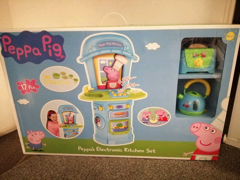 peppa electronic kitchen set